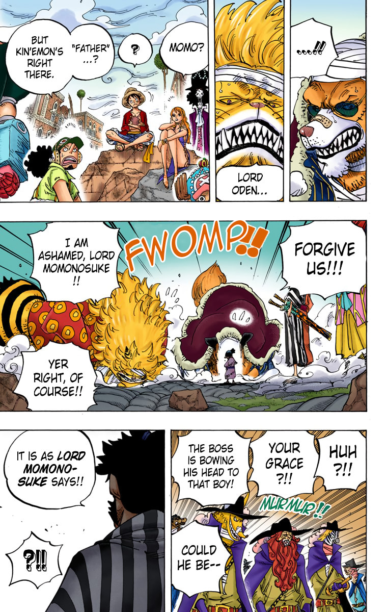Read One Piece (Colored) chapter 817 image 7 on Lezhin