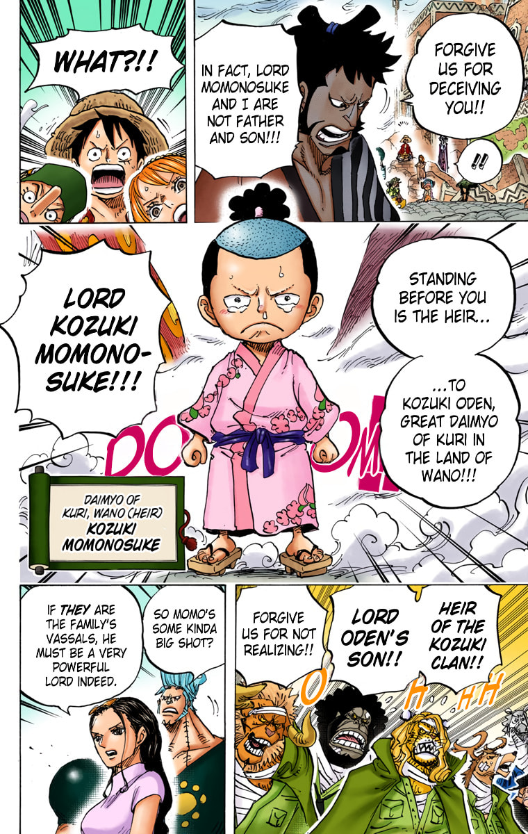 Read One Piece (Colored) chapter 817 image 8 on Lezhin