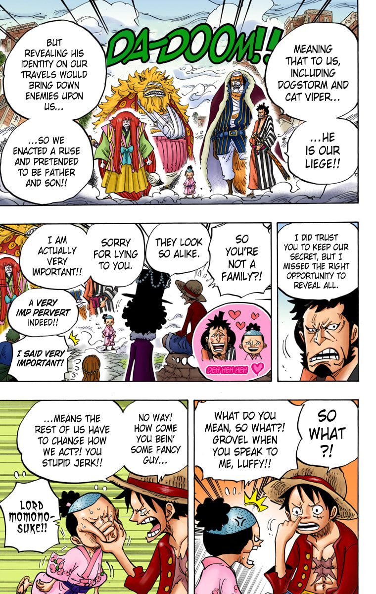 Read One Piece (Colored) chapter 817 image 9 on Lezhin