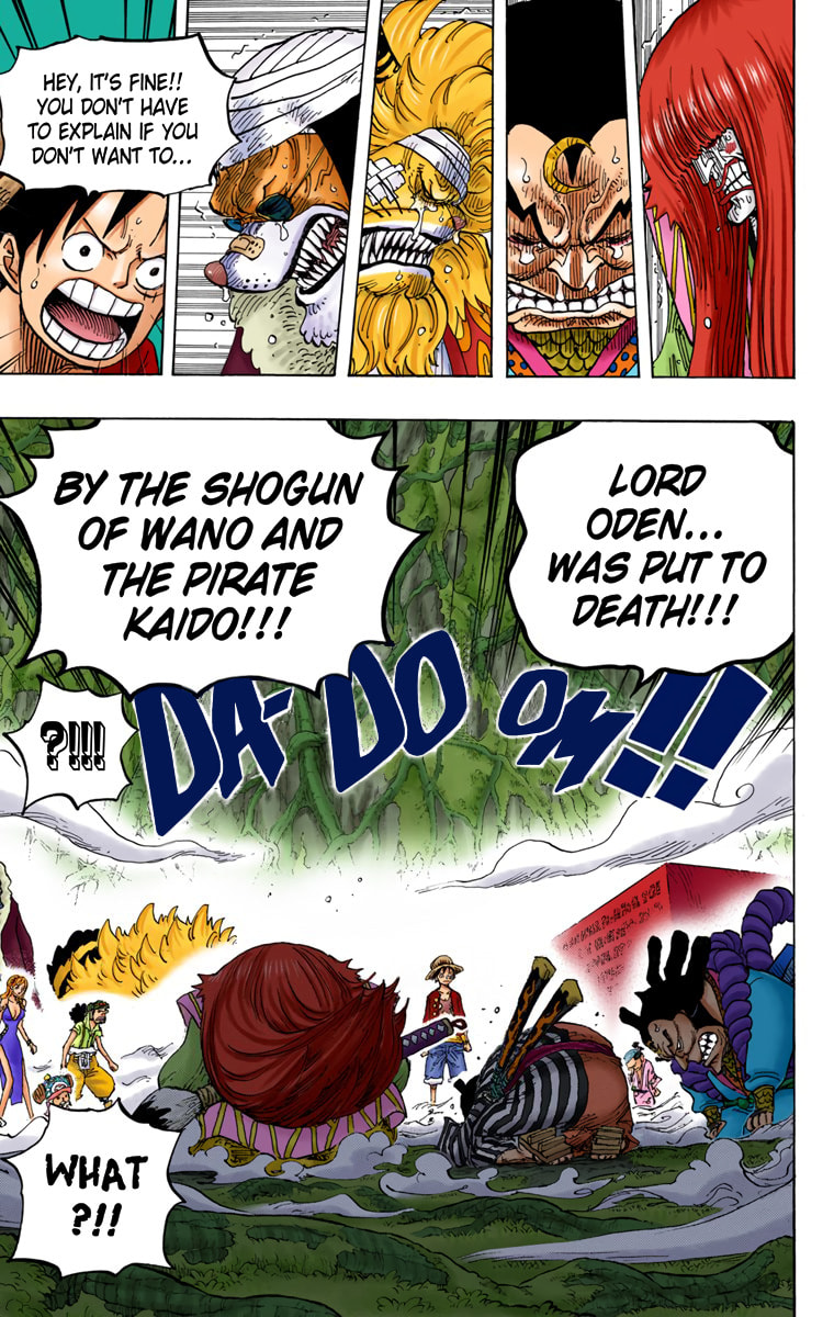 Read One Piece (Colored) chapter 818 image 12 on Lezhin
