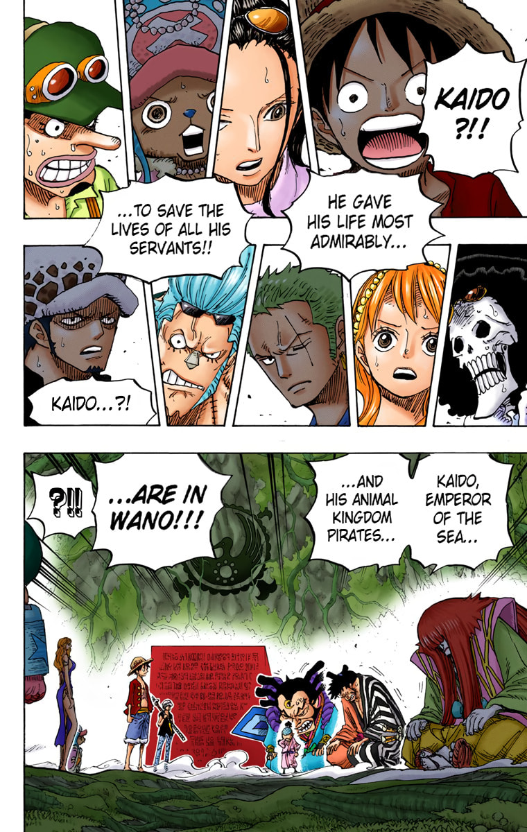 Read One Piece (Colored) chapter 818 image 13 on Lezhin