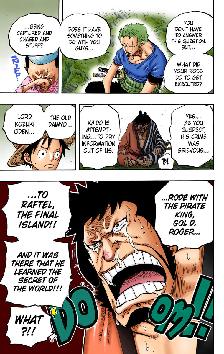 Read One Piece (Colored) chapter 818 image 14 on Lezhin