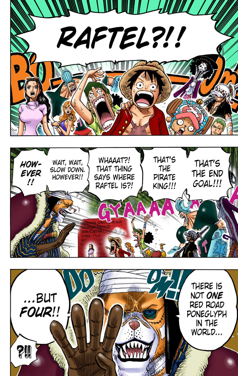 Read One Piece (Colored) chapter 818 image 3 on Lezhin