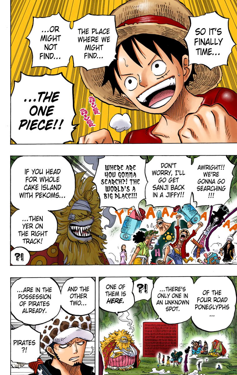 Read One Piece (Colored) chapter 818 image 5 on Lezhin