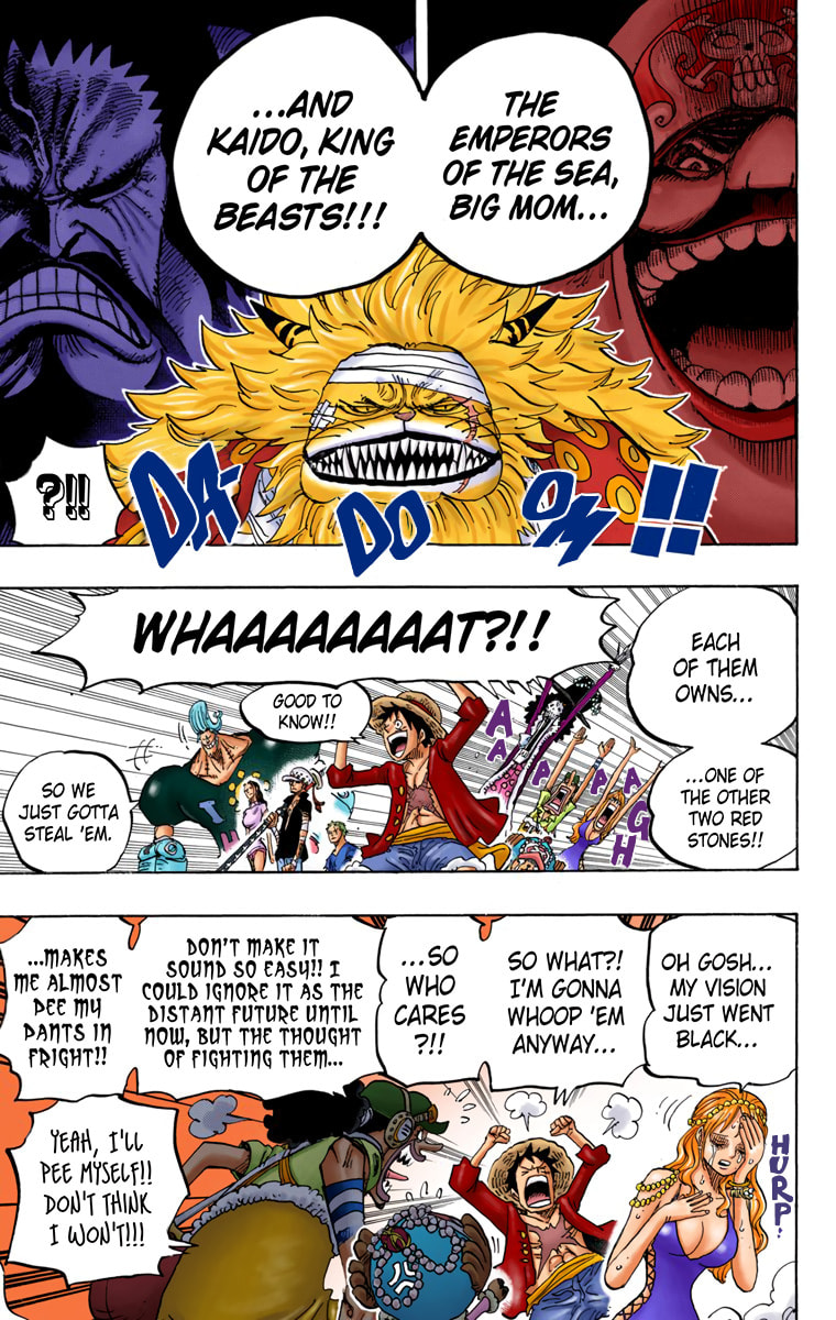 Read One Piece (Colored) chapter 818 image 6 on Lezhin