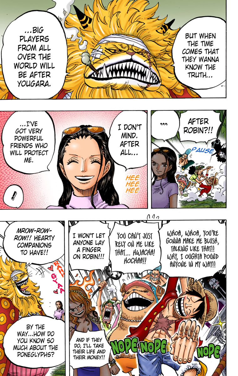 Read One Piece (Colored) chapter 818 image 8 on Lezhin