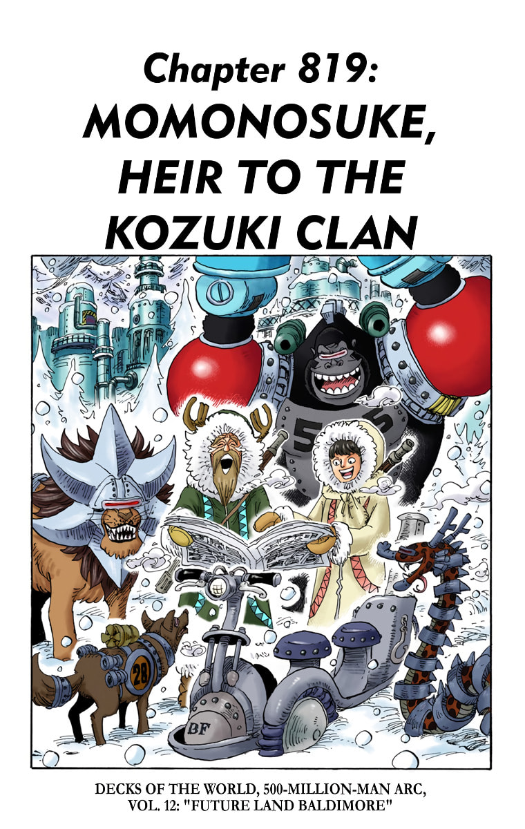 Read One Piece (Colored) chapter 819 image 1 on Lezhin
