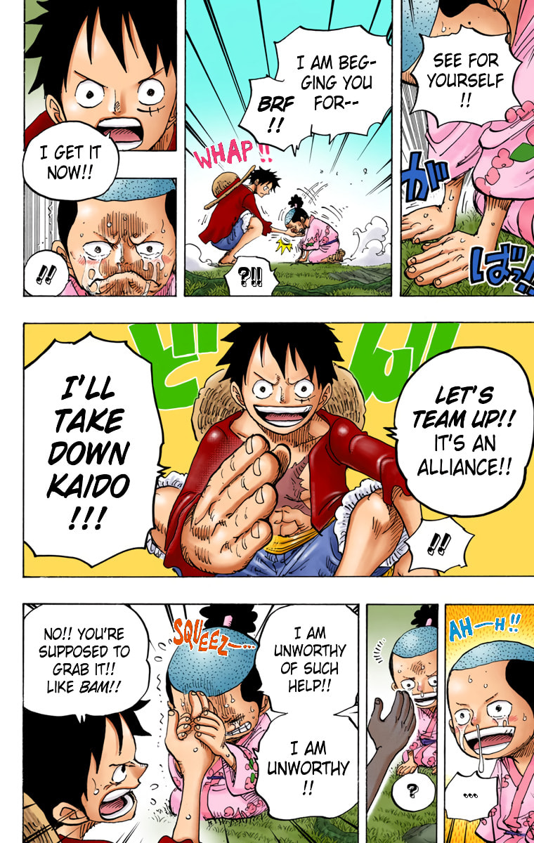 Read One Piece (Colored) chapter 819 image 12 on Lezhin