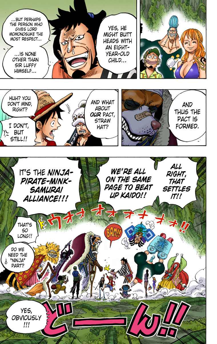 Read One Piece (Colored) chapter 819 image 13 on Lezhin