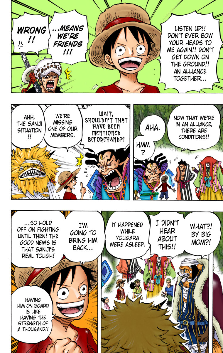 Read One Piece (Colored) chapter 819 image 14 on Lezhin