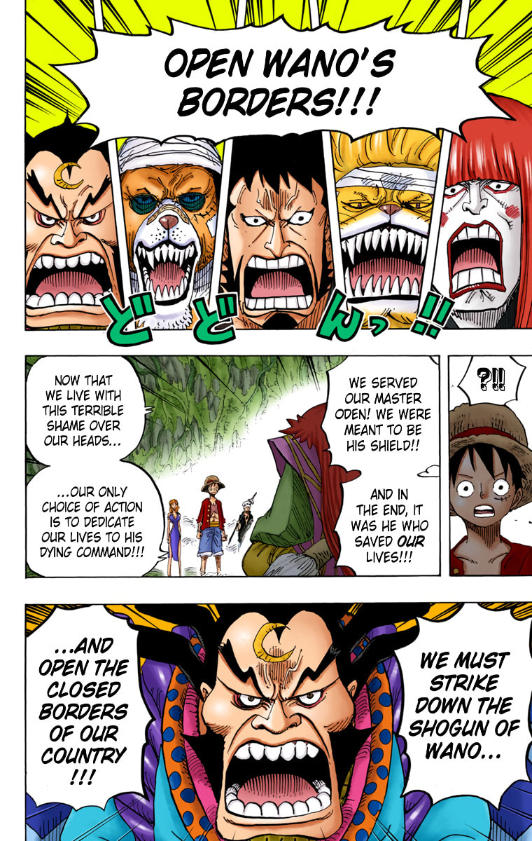 Read One Piece (Colored) chapter 819 image 4 on Lezhin