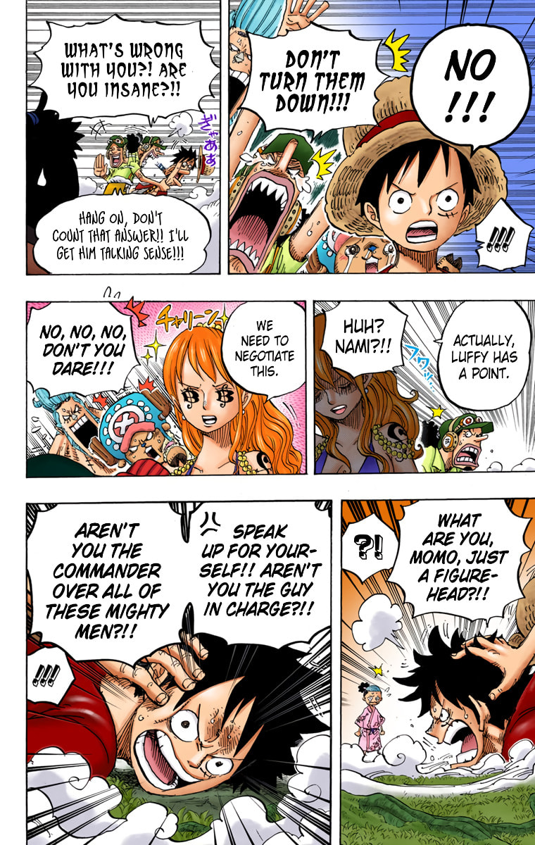 Read One Piece (Colored) chapter 819 image 8 on Lezhin