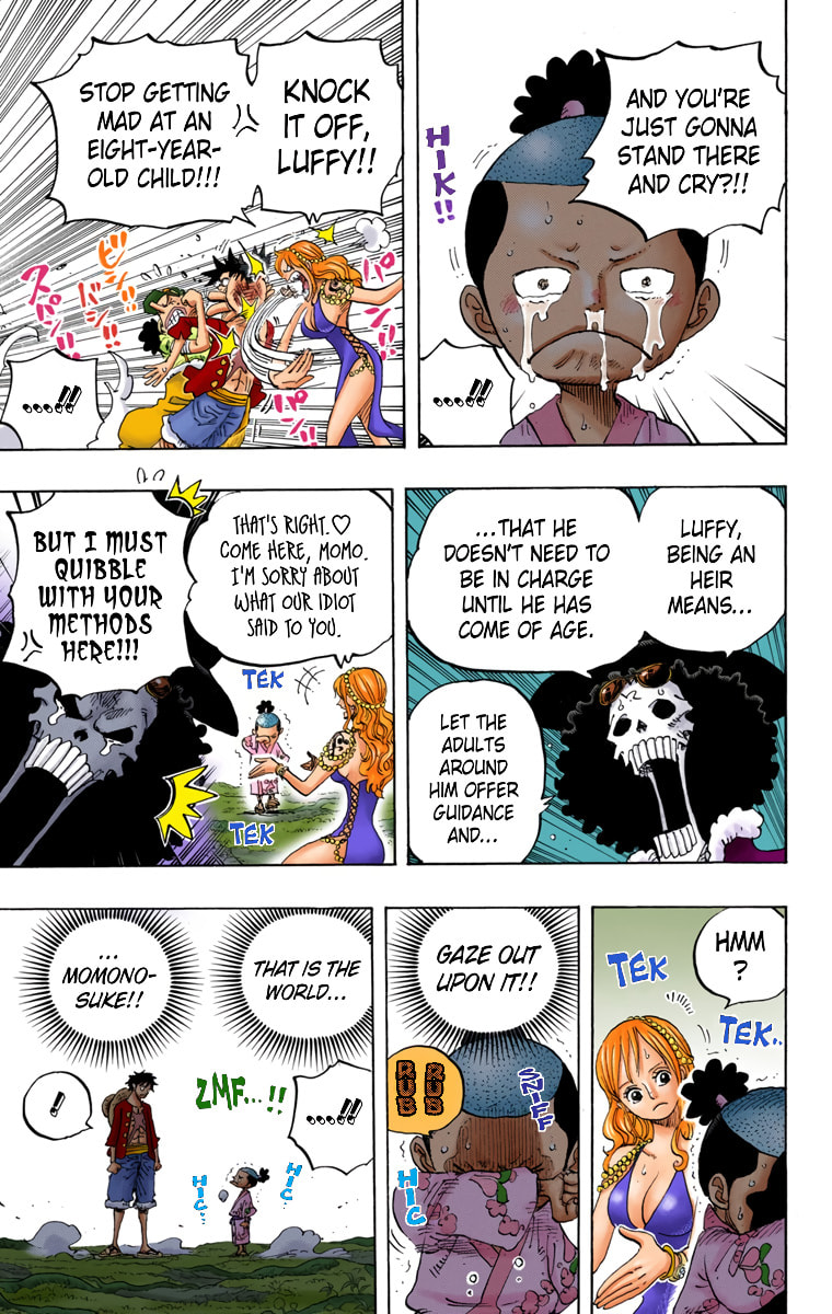 Read One Piece (Colored) chapter 819 image 9 on Lezhin