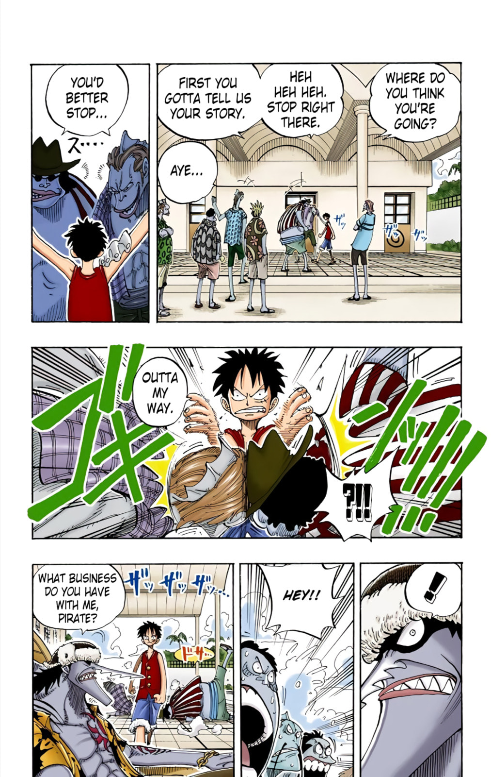 Read One Piece (Colored) chapter 82 image 2 on Lezhin