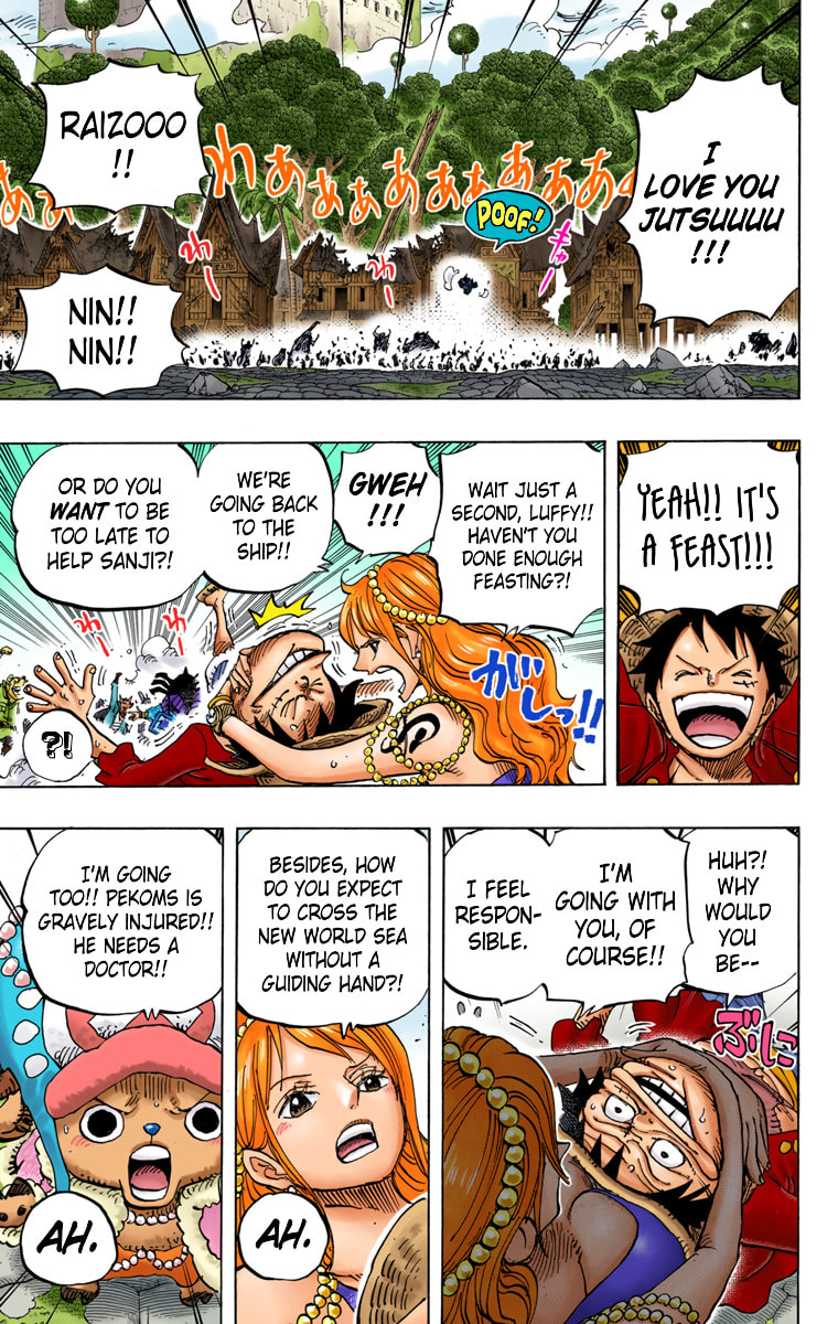 Read One Piece (Colored) chapter 820 image 14 on Lezhin