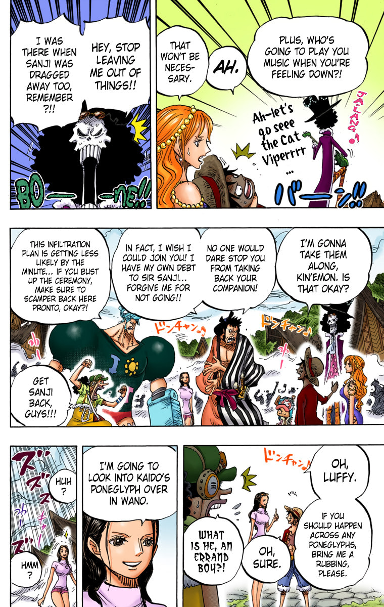 Read One Piece (Colored) chapter 820 image 15 on Lezhin