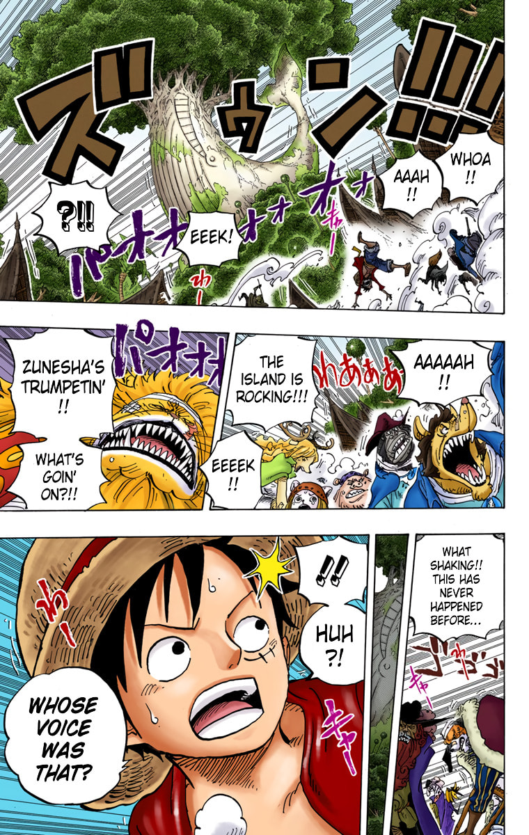 Read One Piece (Colored) chapter 820 image 16 on Lezhin
