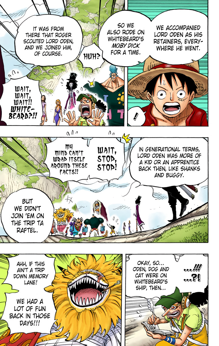 Read One Piece (Colored) chapter 820 image 2 on Lezhin
