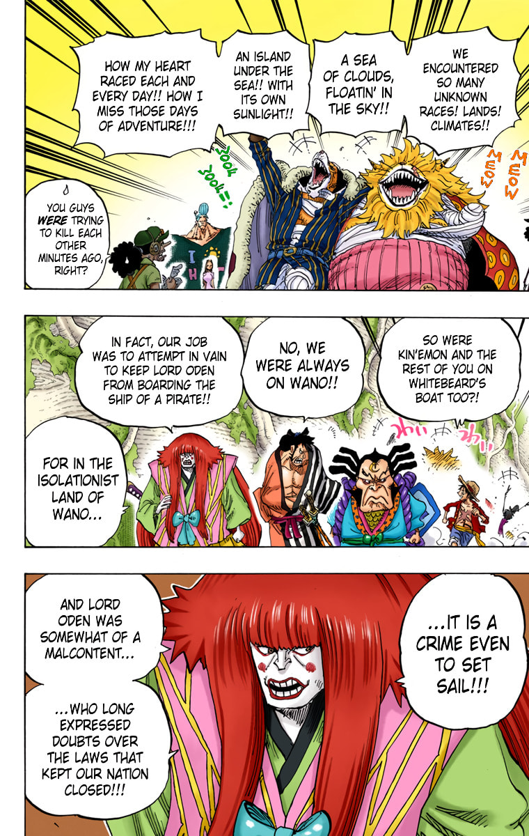 Read One Piece (Colored) chapter 820 image 3 on Lezhin