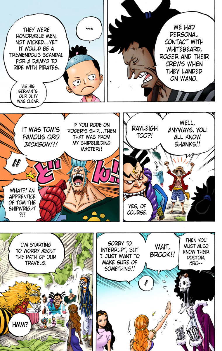Read One Piece (Colored) chapter 820 image 4 on Lezhin