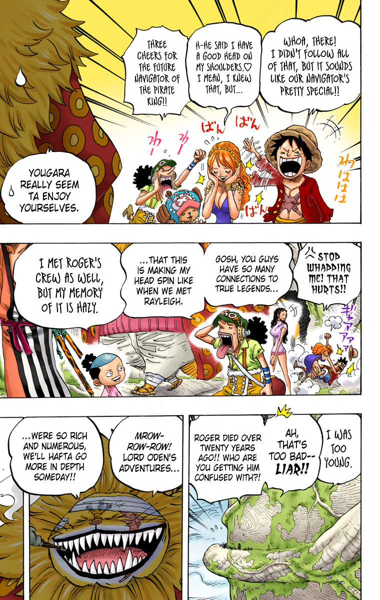 Read One Piece (Colored) chapter 820 image 8 on Lezhin