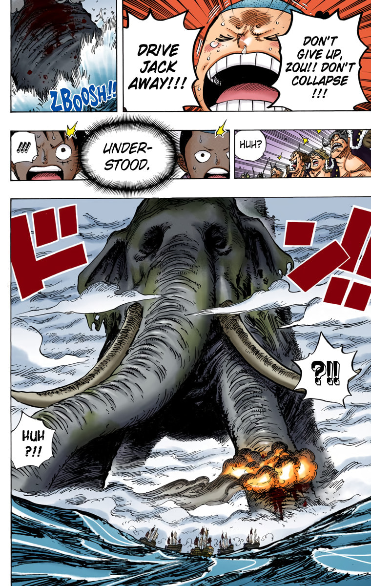 Read One Piece (Colored) chapter 821 image 11 on Lezhin