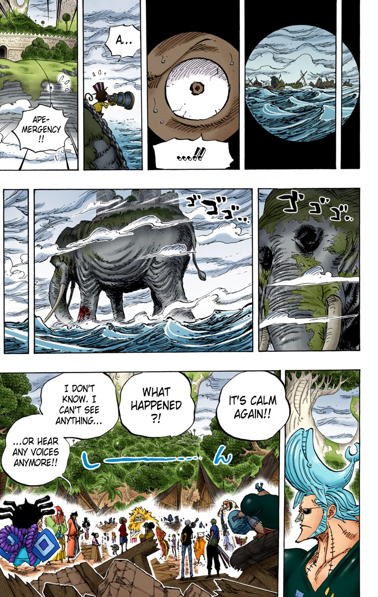 Read One Piece (Colored) chapter 821 image 15 on Lezhin