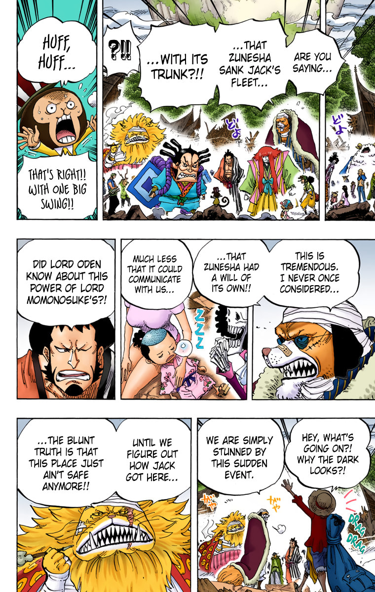 Read One Piece (Colored) chapter 821 image 16 on Lezhin