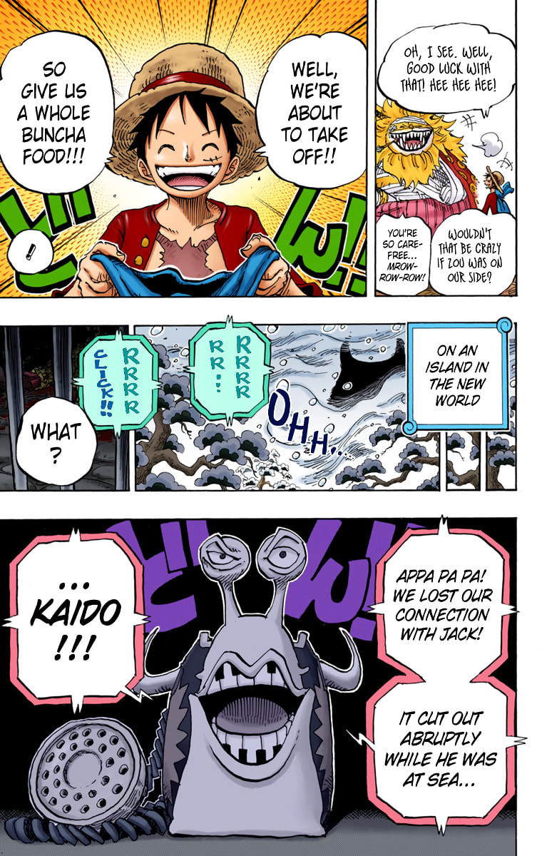 Read One Piece (Colored) chapter 821 image 17 on Lezhin