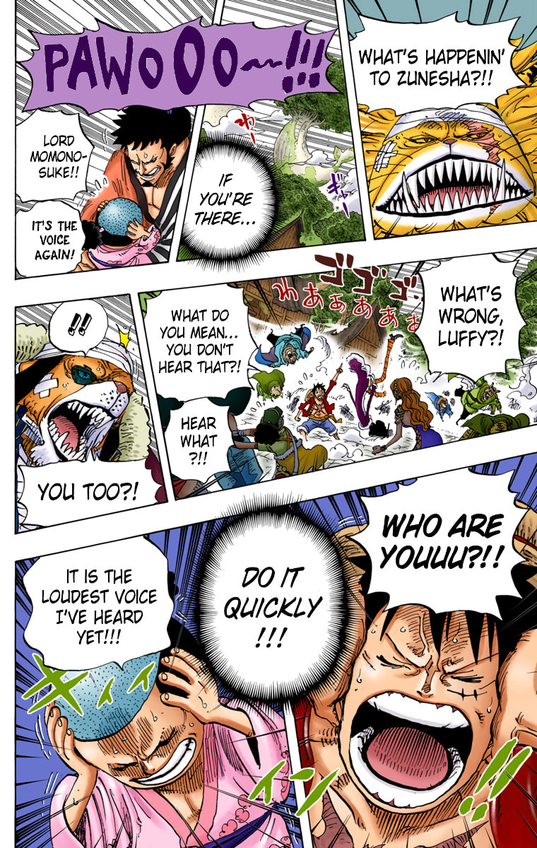 Read One Piece (Colored) chapter 821 image 3 on Lezhin