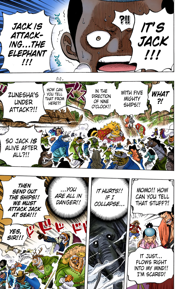 Read One Piece (Colored) chapter 821 image 8 on Lezhin