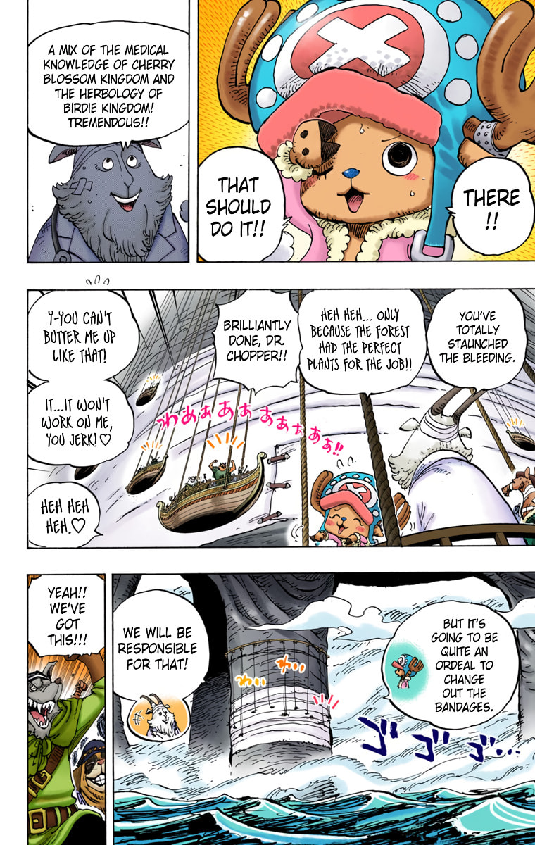 Read One Piece (Colored) chapter 822 image 1 on Lezhin