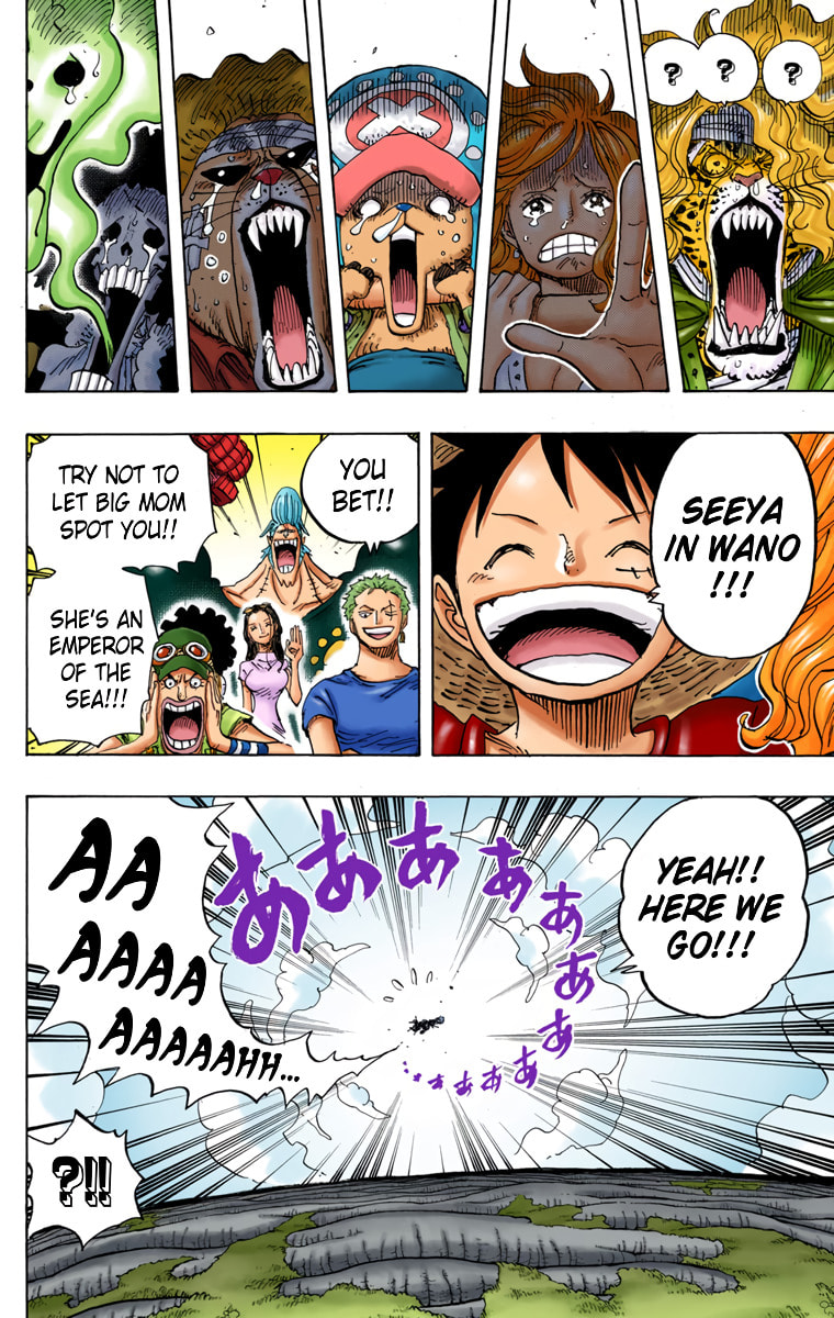 Read One Piece (Colored) chapter 822 image 15 on Lezhin