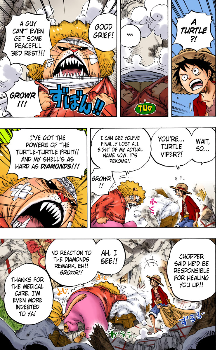 Read One Piece (Colored) chapter 822 image 6 on Lezhin