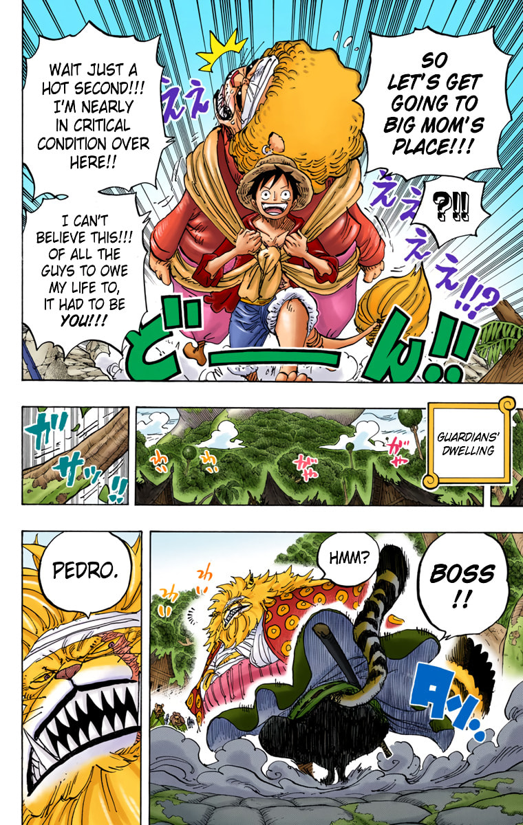 Read One Piece (Colored) chapter 822 image 7 on Lezhin