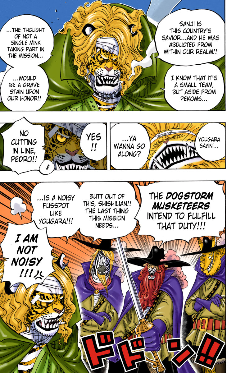 Read One Piece (Colored) chapter 822 image 8 on Lezhin