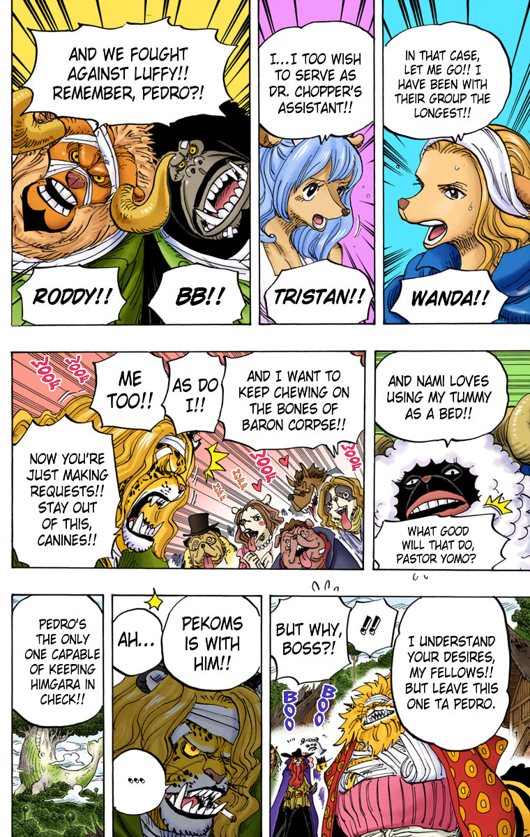 Read One Piece (Colored) chapter 822 image 9 on Lezhin