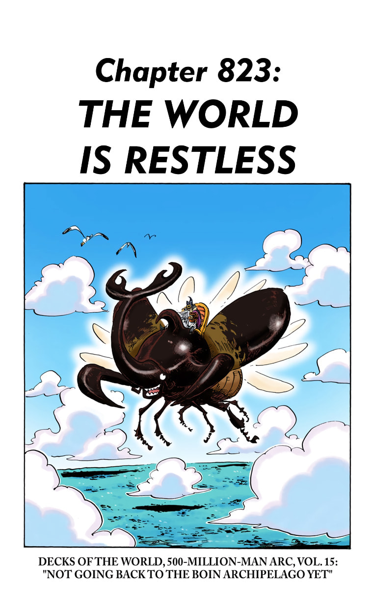 Read One Piece (Colored) chapter 823 image 0 on Lezhin