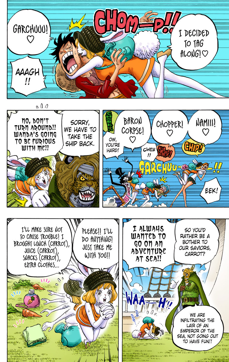 Read One Piece (Colored) chapter 823 image 12 on Lezhin