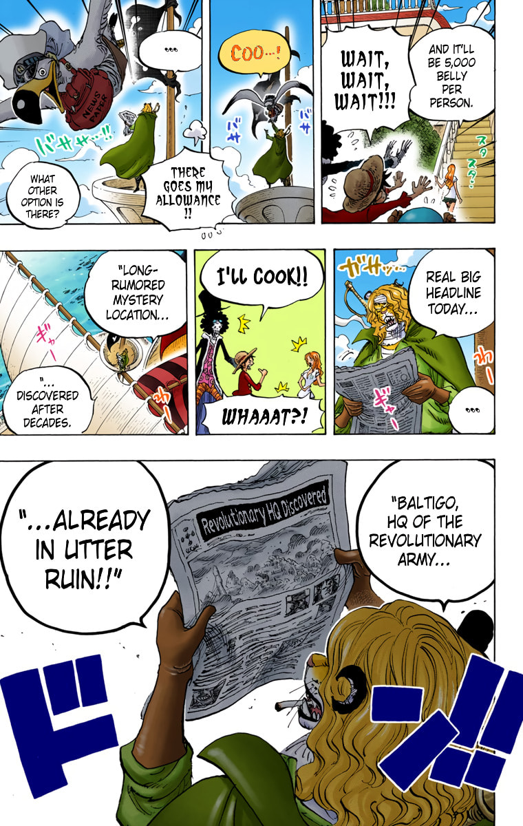 Read One Piece (Colored) chapter 823 image 15 on Lezhin