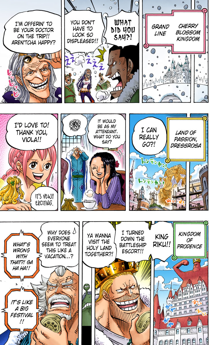 Read One Piece (Colored) chapter 823 image 8 on Lezhin