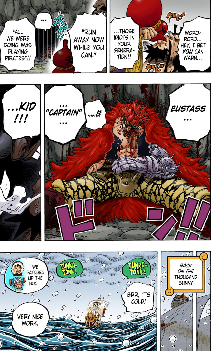 Read One Piece (Colored) chapter 824 image 12 on Lezhin