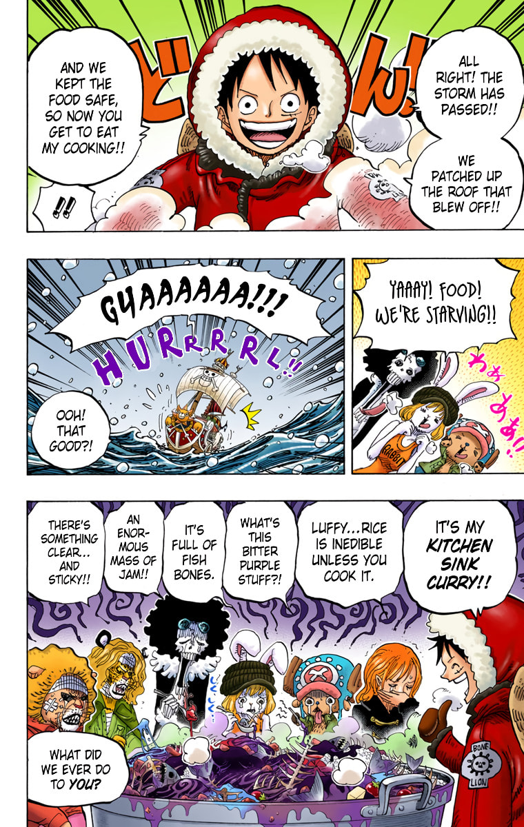 Read One Piece (Colored) chapter 824 image 13 on Lezhin