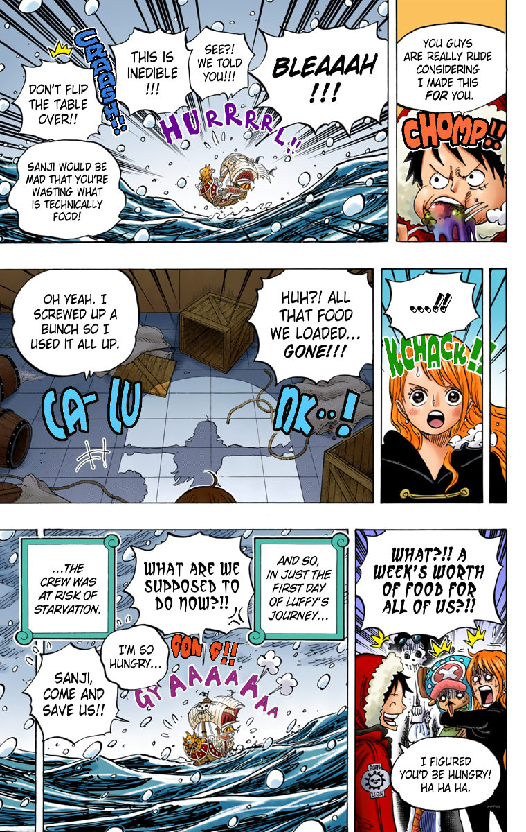 Read One Piece (Colored) chapter 824 image 14 on Lezhin