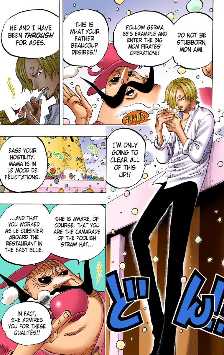 Read One Piece (Colored) chapter 824 image 16 on Lezhin