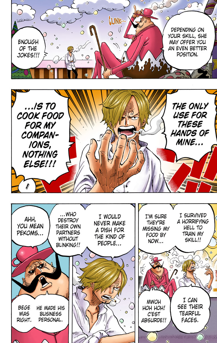 Read One Piece (Colored) chapter 824 image 17 on Lezhin
