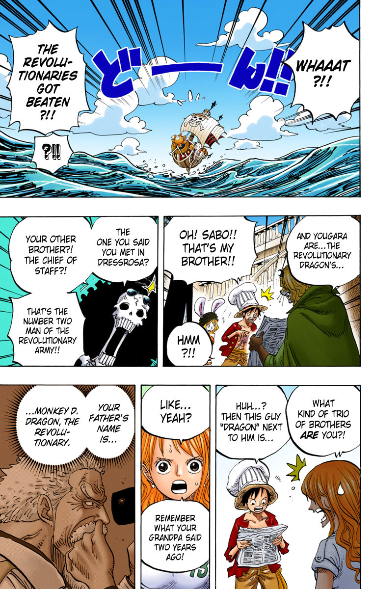 Read One Piece (Colored) chapter 824 image 2 on Lezhin