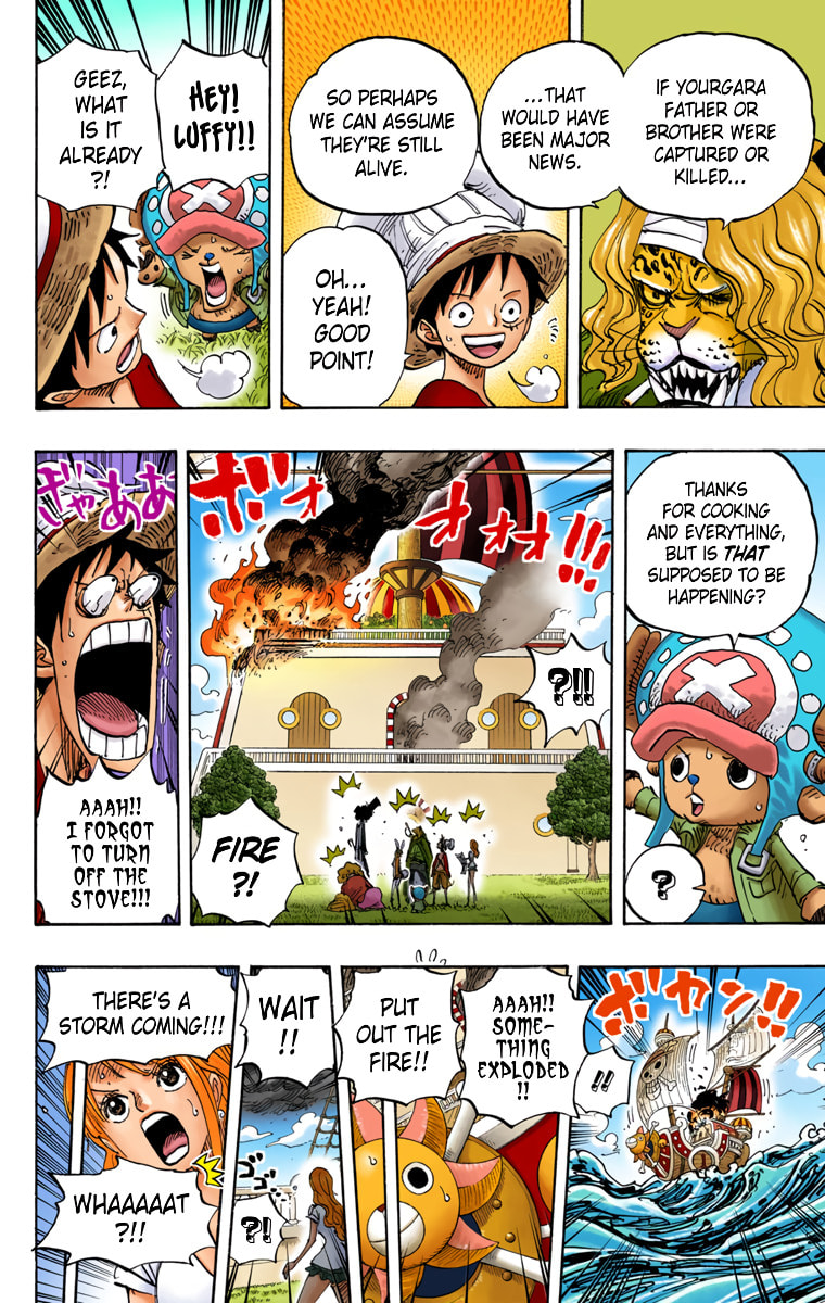 Read One Piece (Colored) chapter 824 image 5 on Lezhin