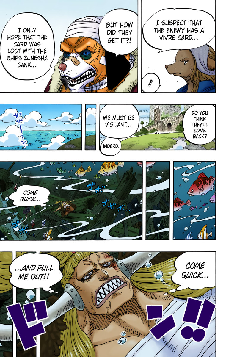 Read One Piece (Colored) chapter 824 image 8 on Lezhin