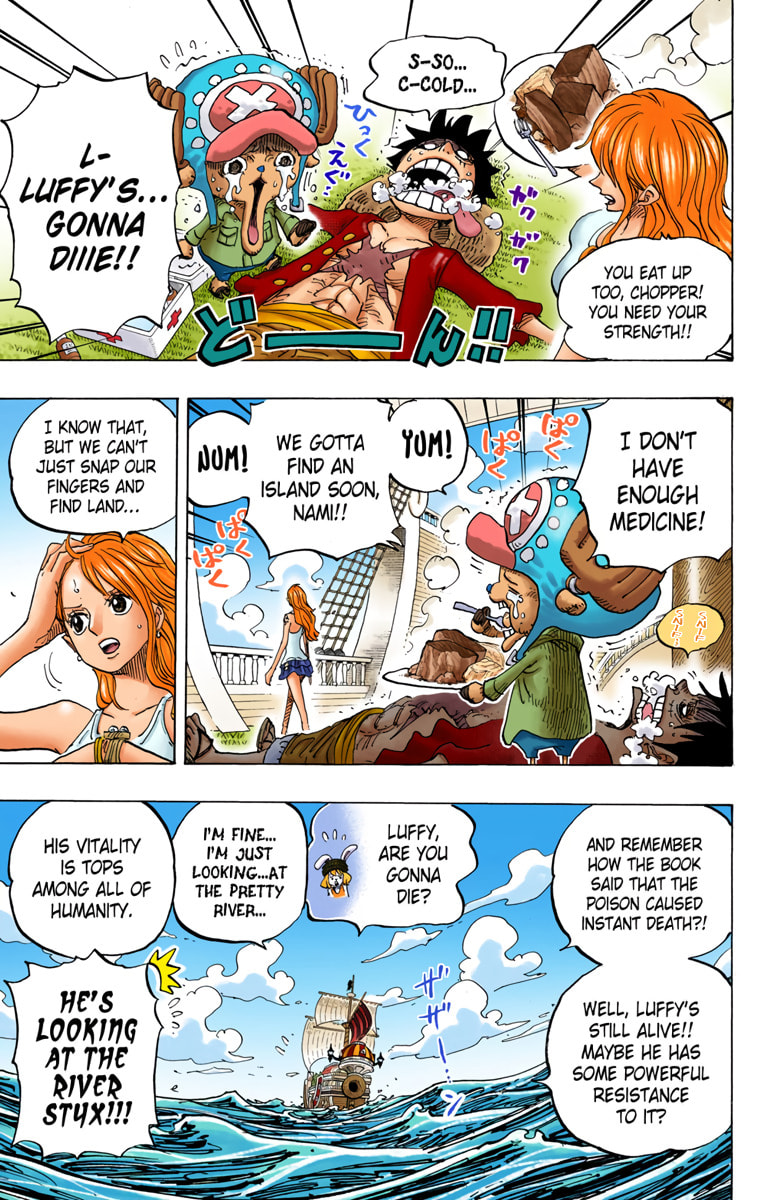 Read One Piece (Colored) chapter 825 image 10 on Lezhin